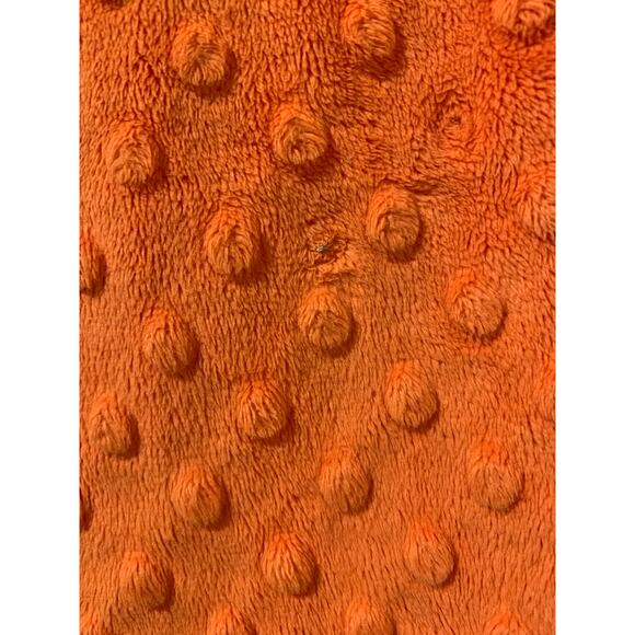 Whimsy Wear Girls Orange Clemson Tigers Dress Fuzzy Velour Size 10 Tiger Paw - Picture 4 of 6